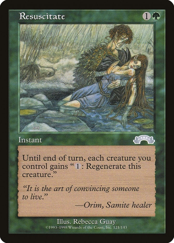 Image for Resuscitate (121) (EXO) - Magic: The Gathering