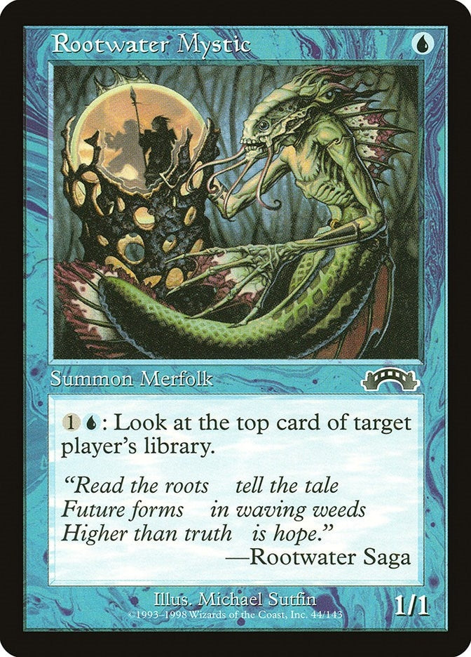 Image for Rootwater Mystic (44) (EXO) - Magic: The Gathering
