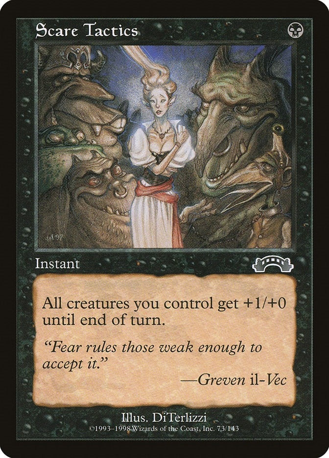 Image for Scare Tactics (73) (EXO) - Magic: The Gathering