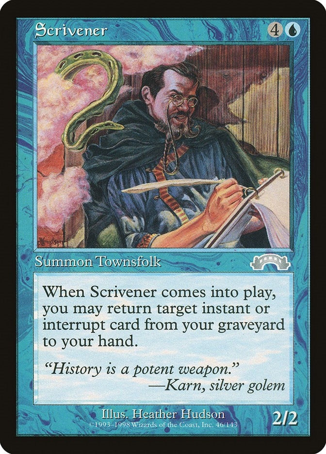 Image for Scrivener (46) (EXO) - Magic: The Gathering