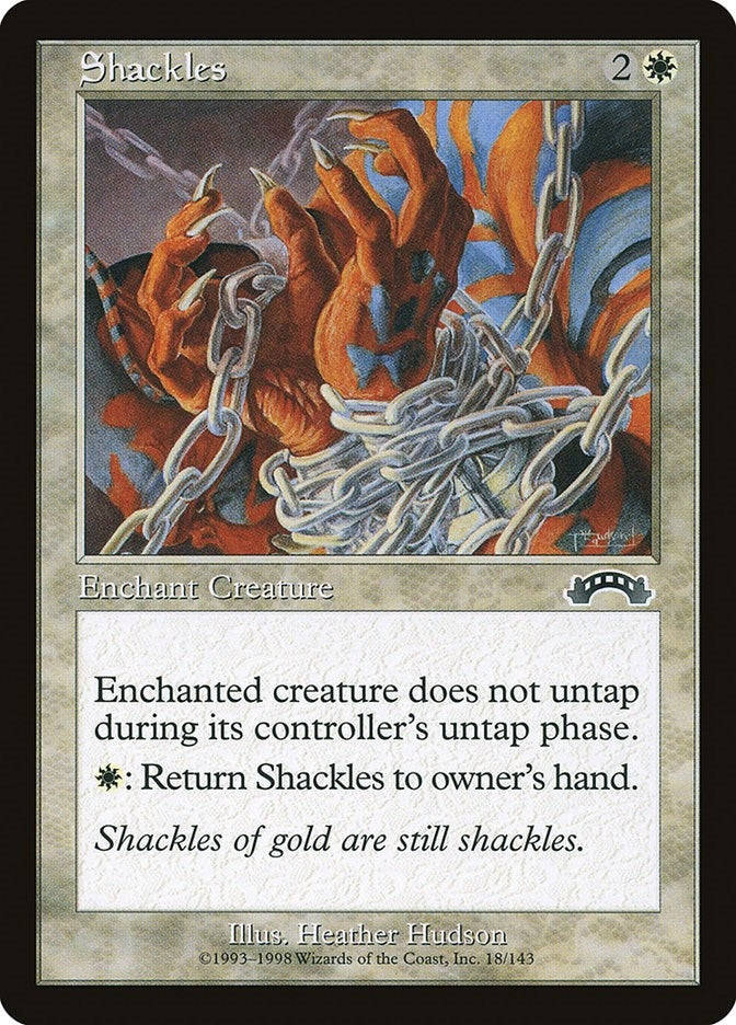 Image for Shackles (18) (EXO) - Magic: The Gathering