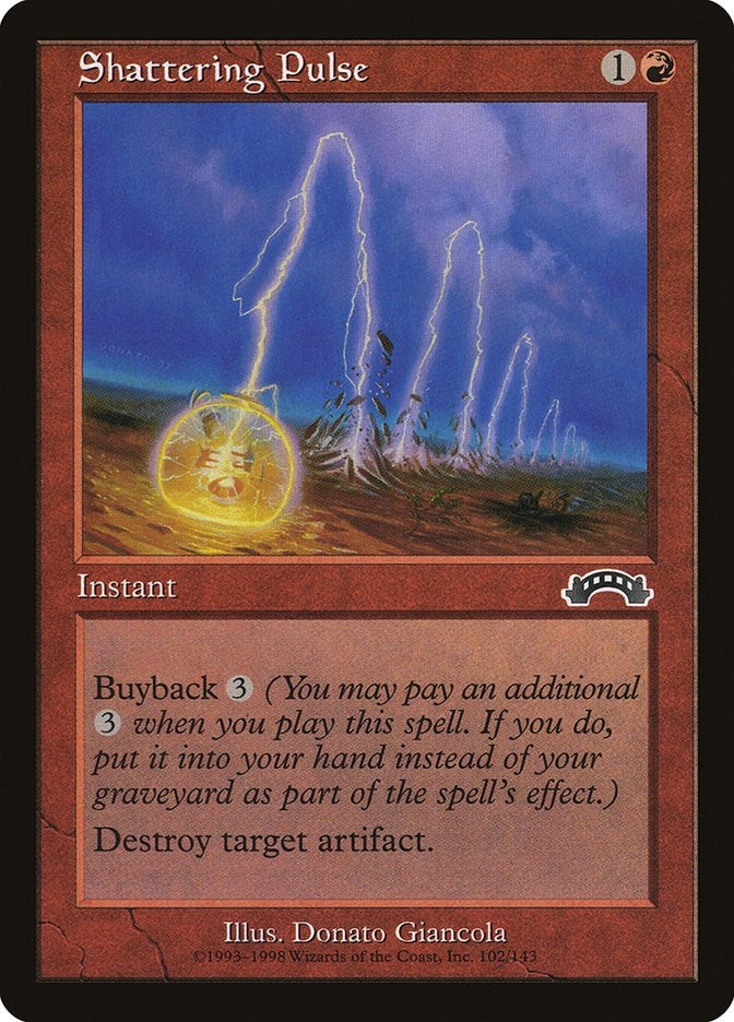 Image for Shattering Pulse (102) (EXO) - Magic: The Gathering