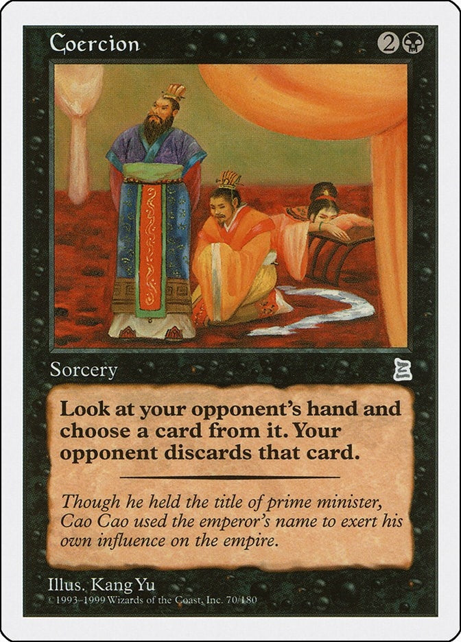 Image for Coercion (70) (PTK) - Magic: The Gathering