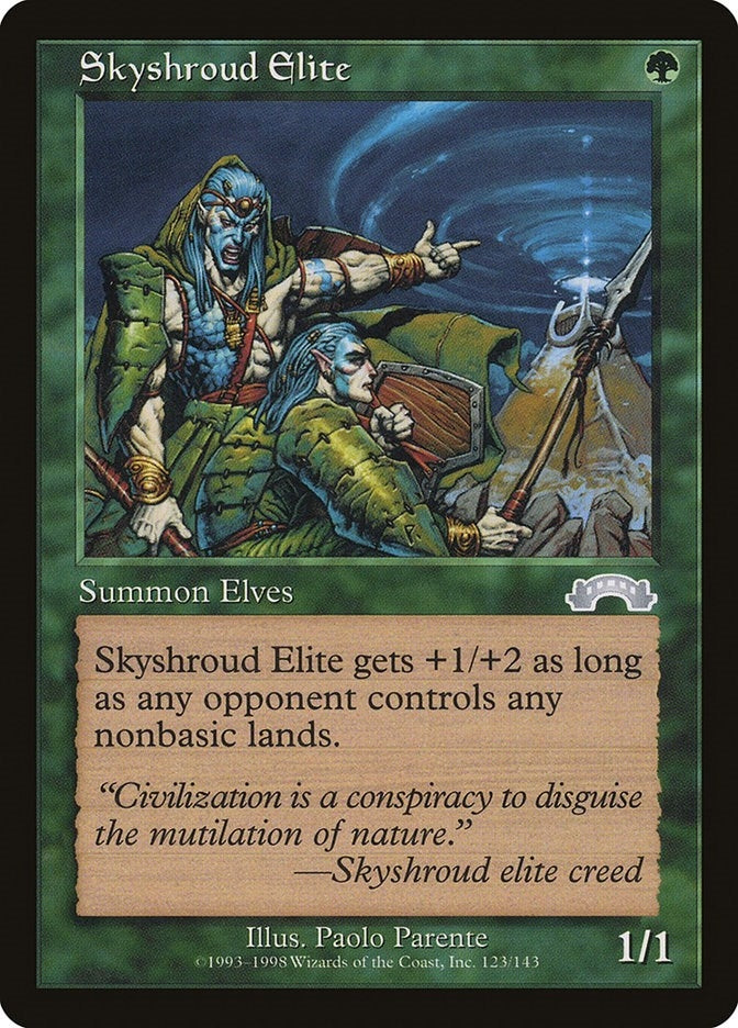 Image for Skyshroud Elite (123) (EXO) - Magic: The Gathering
