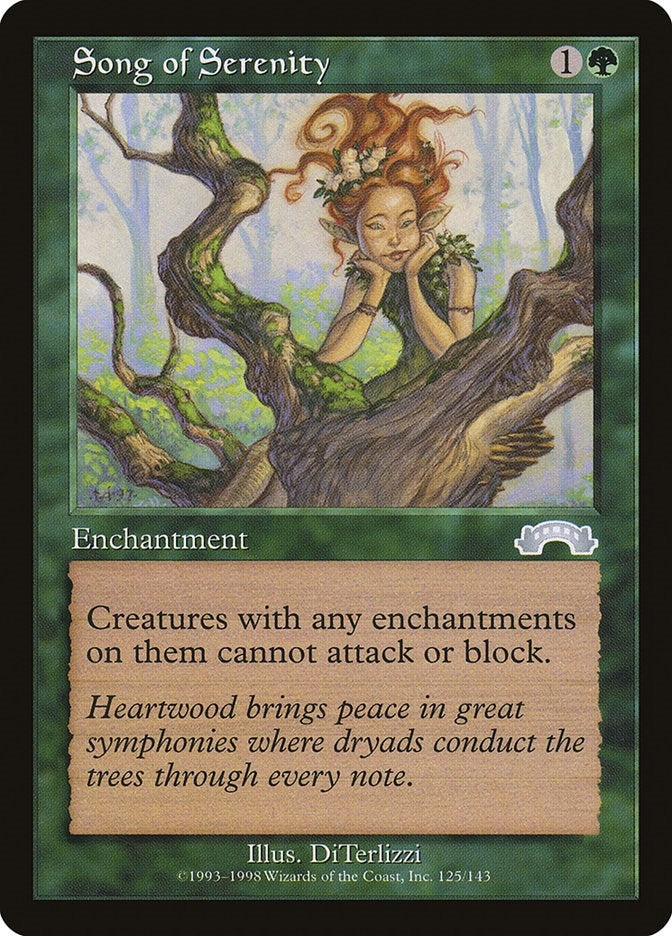 Image for Song of Serenity (125) (EXO) - Magic: The Gathering