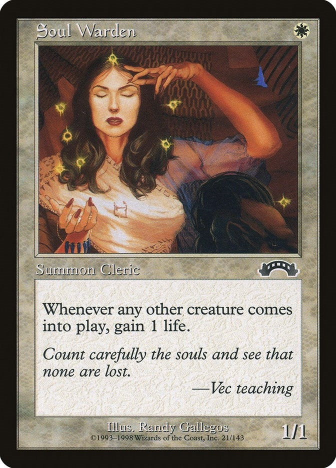 Image for Soul Warden (21) (EXO) - Magic: The Gathering