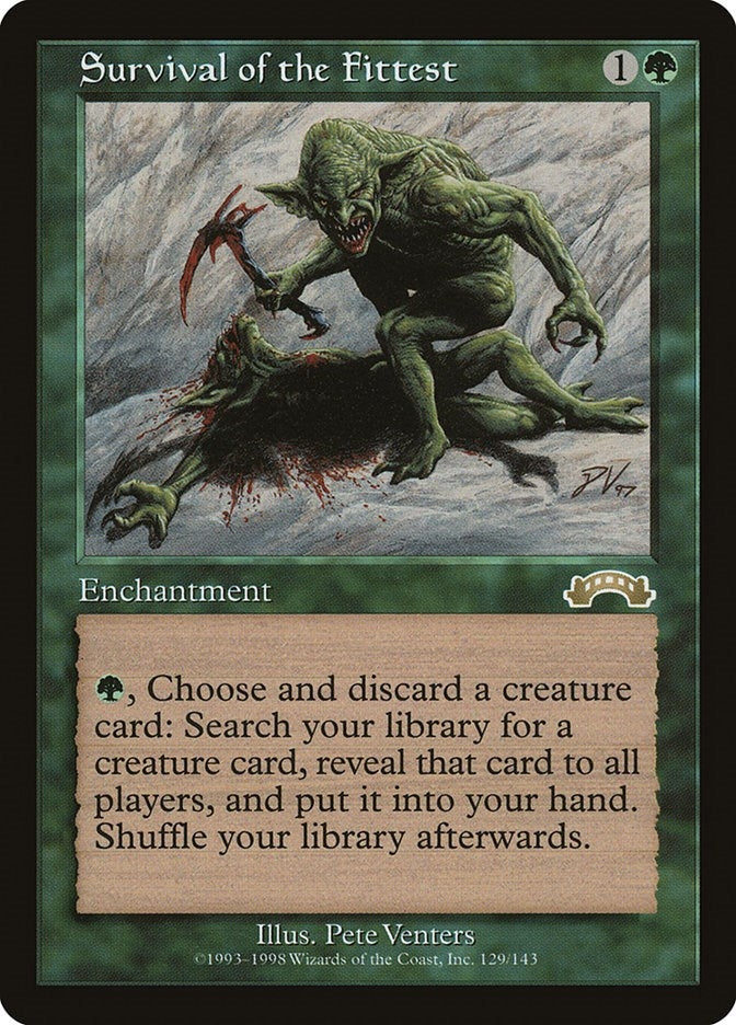 Image for Survival of the Fittest (129) (EXO) - Magic: The Gathering