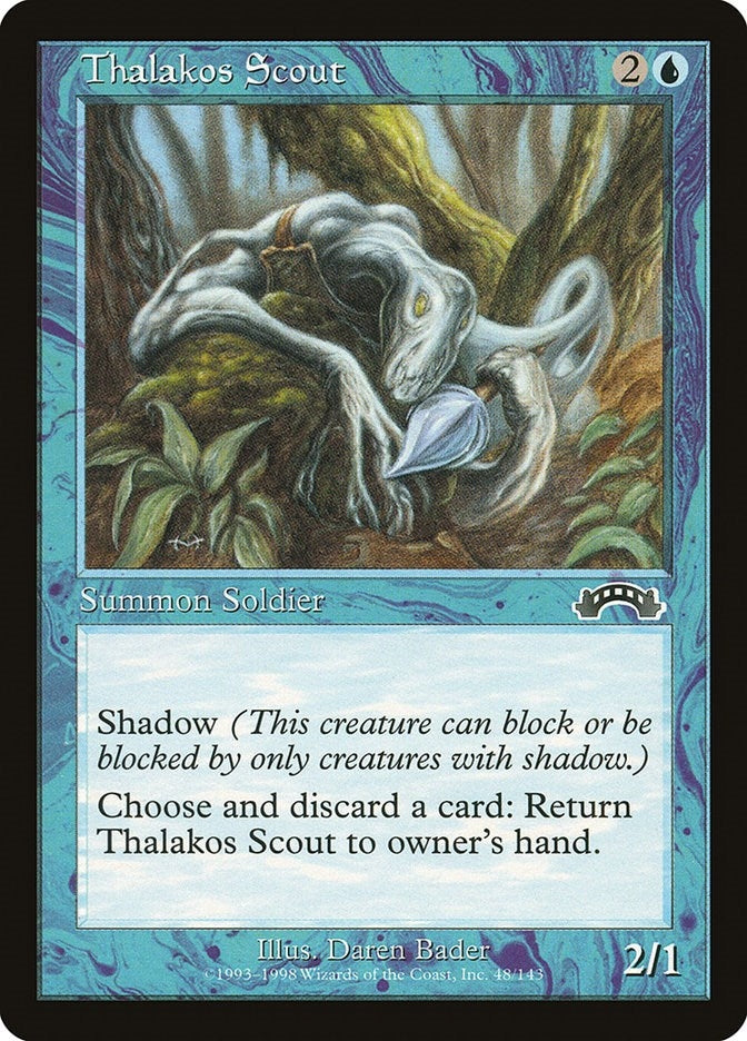 Image for Thalakos Scout (48) (EXO) - Magic: The Gathering