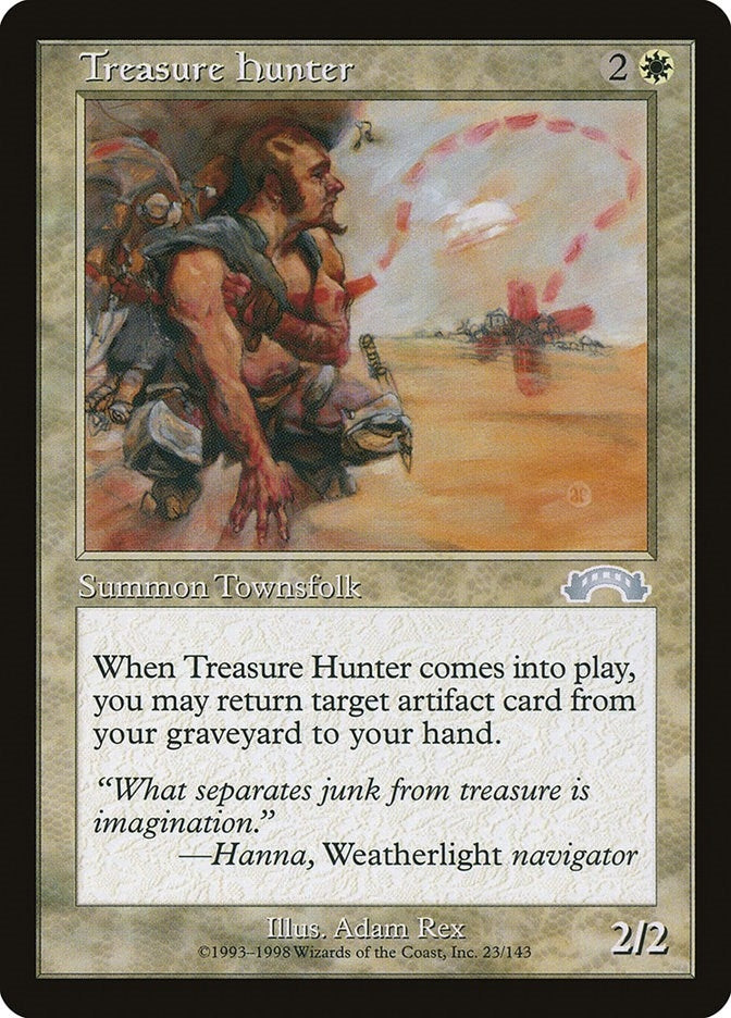 Image for Treasure Hunter (23) (EXO) - Magic: The Gathering
