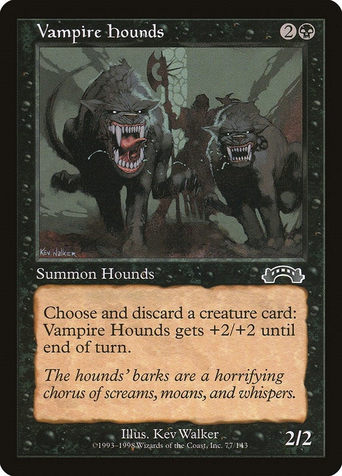 Image for Vampire Hounds (77) (EXO) - Magic: The Gathering