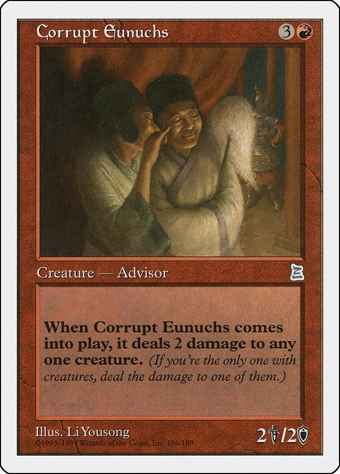 Image for Corrupt Eunuchs (106) (PTK) - Magic: The Gathering