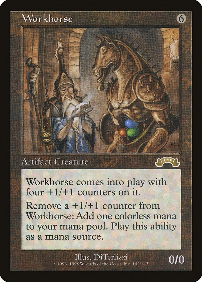 Image for Workhorse (142) (EXO) - Magic: The Gathering