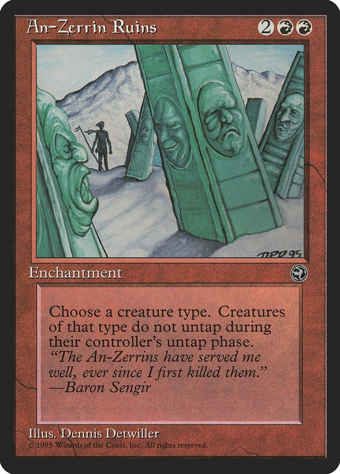 Image for An-Zerrin Ruins (HML) - Magic: The Gathering
