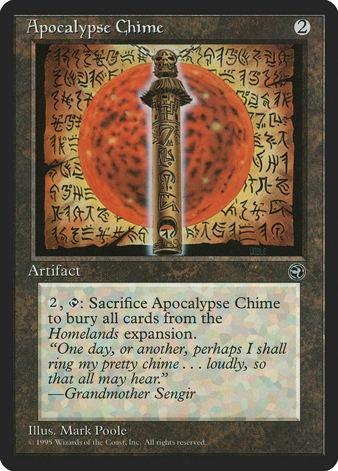 Image for Apocalypse Chime (HML) - Magic: The Gathering