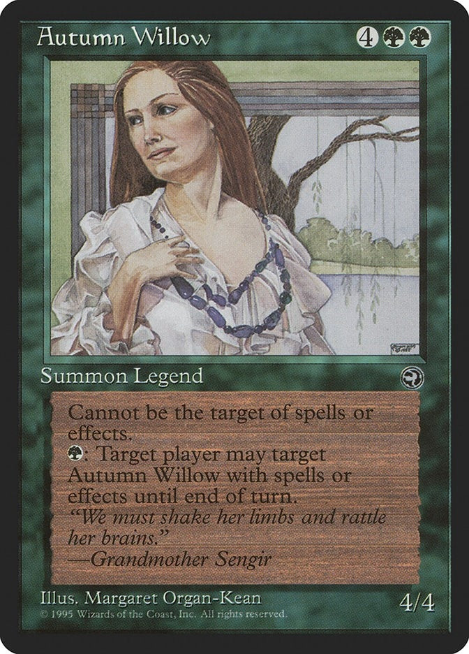 Image for Autumn Willow (HML) - Magic: The Gathering