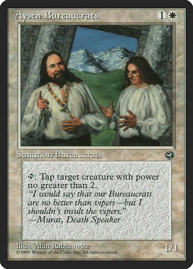 Image for Aysen Bureaucrats (HML) - Magic: The Gathering
