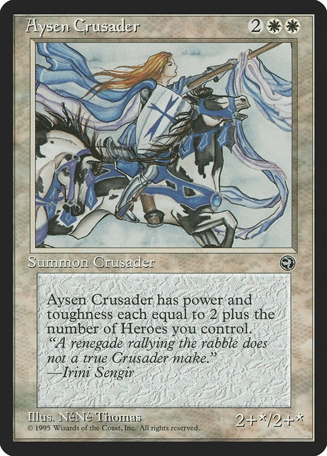 Image for Aysen Crusader (HML) - Magic: The Gathering