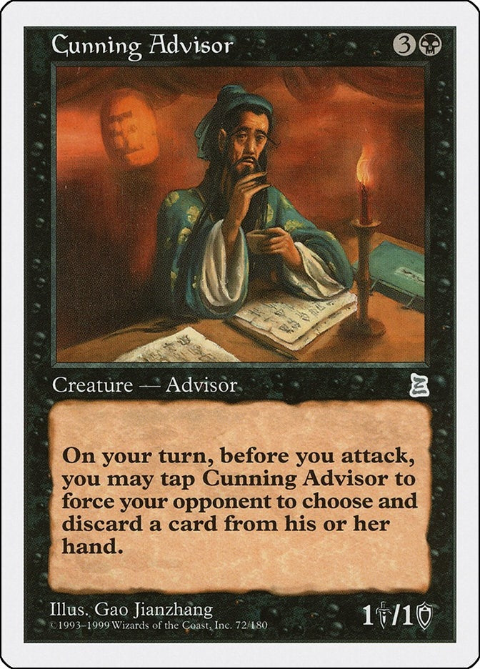 Image for Cunning Advisor (72) (PTK) - Magic: The Gathering