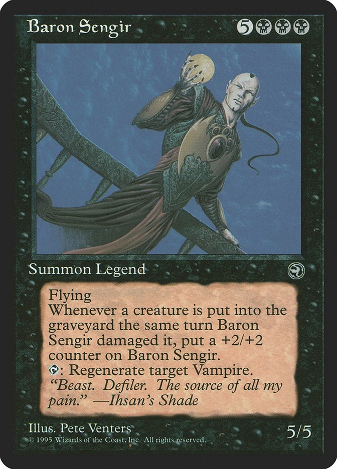 Image for Baron Sengir (HML) - Magic: The Gathering
