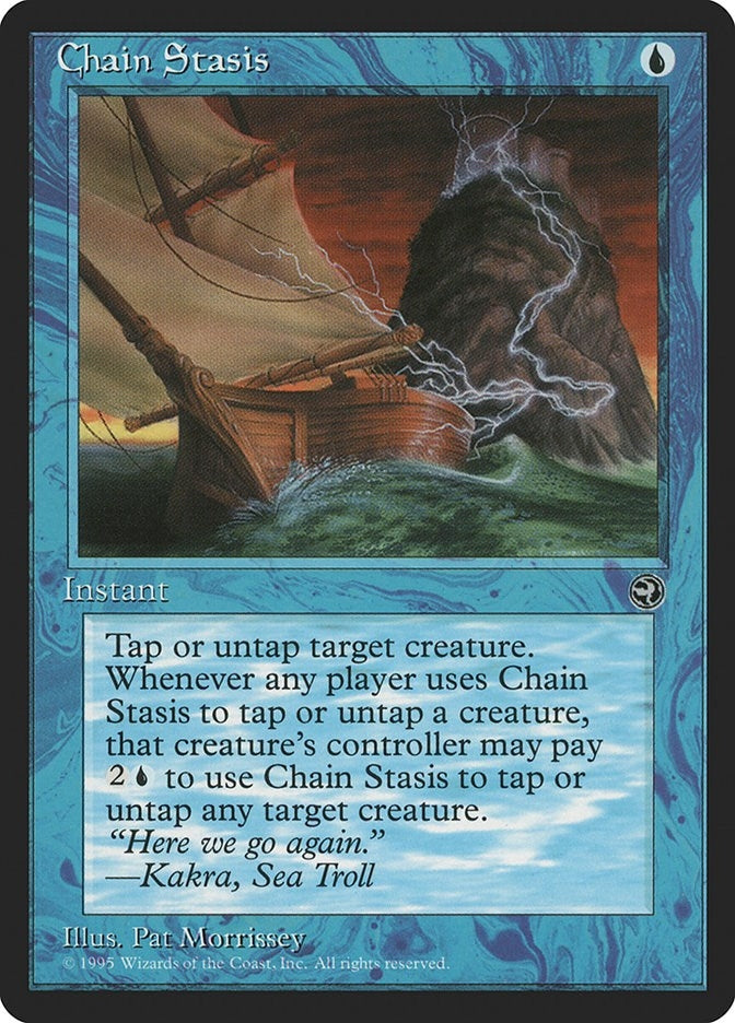 Image for Chain Stasis (HML) - Magic: The Gathering