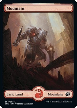 Image for Mountain (284) - Full Art (284) (BRO) - Magic: The Gathering