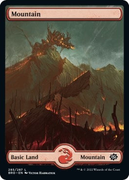 Mountain (285) - Full Art (285) (BRO)