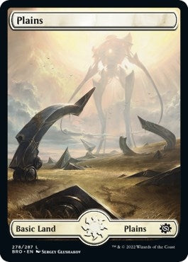 Image for Plains (278) - Full Art (278) (BRO) - Magic: The Gathering