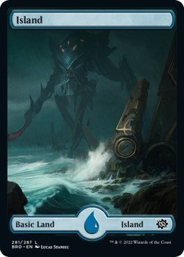 Island (281) - Full Art (281) (BRO)