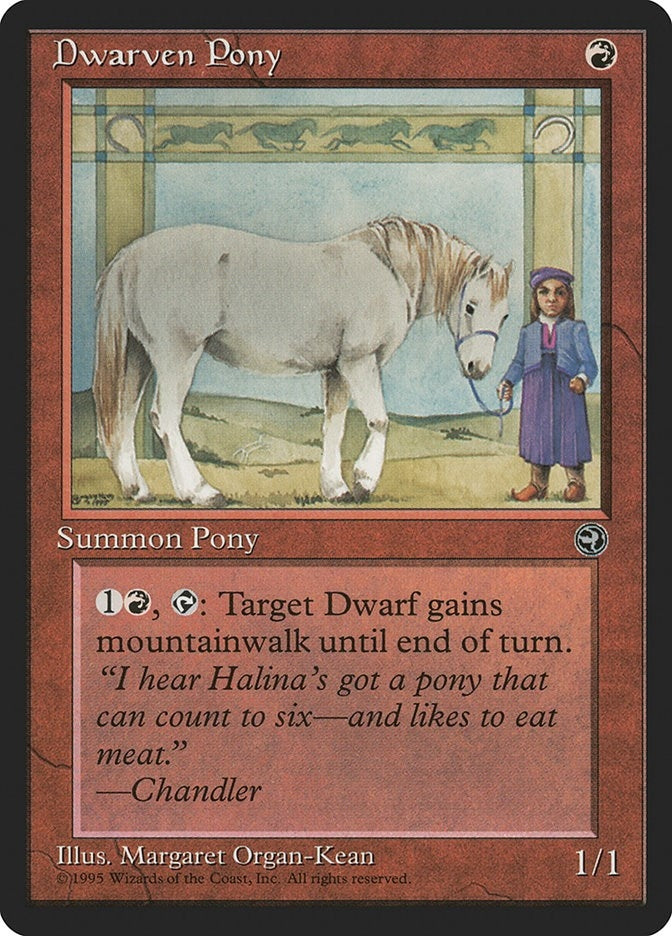 Image for Dwarven Pony (HML) - Magic: The Gathering