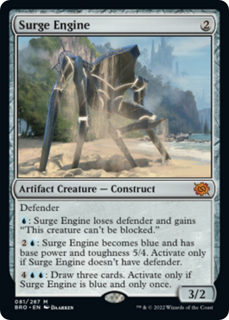 Image for Surge Engine (81) (BRO) - Magic: The Gathering