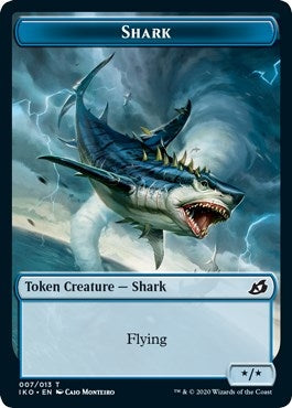 Image for Shark // Shark Double-Sided Token (Pioneer 2022) (7) (UMP) - Magic: The Gathering