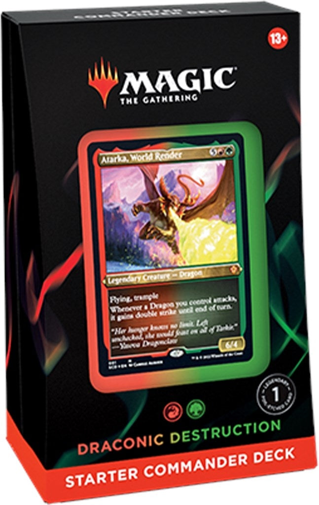 Image for Starter Commander Deck - Draconic Destruction - Magic: The Gathering