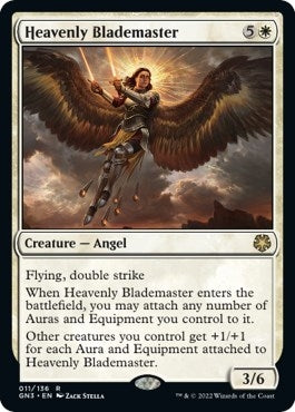 Image for Heavenly Blademaster (11) (GN3) - Magic: The Gathering