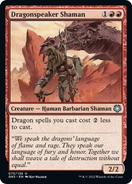 Image for Dragonspeaker Shaman (75) (GN3) - Magic: The Gathering