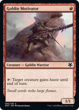 Image for Goblin Motivator (80) (GN3) - Magic: The Gathering