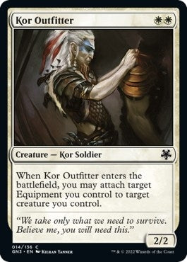 Image for Kor Outfitter (14) (GN3) - Magic: The Gathering