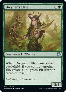 Image for Dwynen's Elite (91) (GN3) - Magic: The Gathering