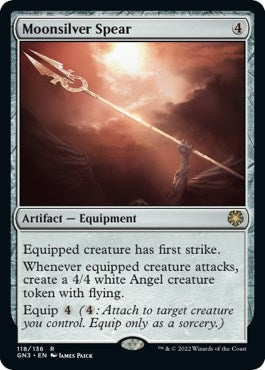 Image for Moonsilver Spear (118) (GN3) - Magic: The Gathering