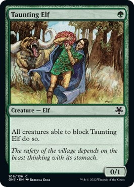 Image for Taunting Elf (108) (GN3) - Magic: The Gathering