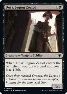 Image for Dusk Legion Zealot (49) (GN3) - Magic: The Gathering