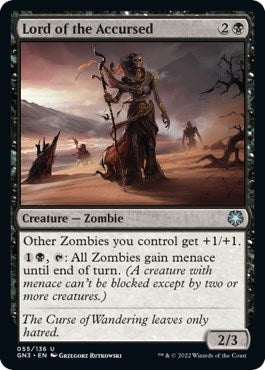 Image for Lord of the Accursed (55) (GN3) - Magic: The Gathering