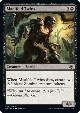 Image for Maalfeld Twins (56) (GN3) - Magic: The Gathering