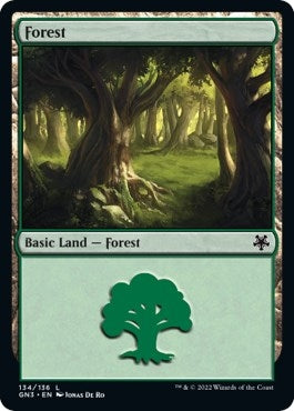 Image for Forest (134) (134) (GN3) - Magic: The Gathering