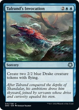 Image for Talrand's Invocation (41) (GN3) - Magic: The Gathering