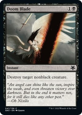 Image for Doom Blade (47) (GN3) - Magic: The Gathering