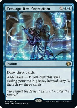Image for Precognitive Perception (34) (GN3) - Magic: The Gathering