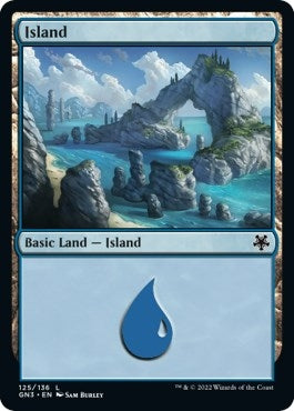 Image for Island (125) (125) (GN3) - Magic: The Gathering