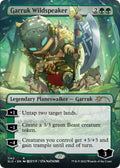 Image for Garruk Wildspeaker (Borderless) (1142) (SLD) - Magic: The Gathering