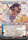 Image for Saheeli, Sublime Artificer (Borderless) (1143) (SLD) - Magic: The Gathering
