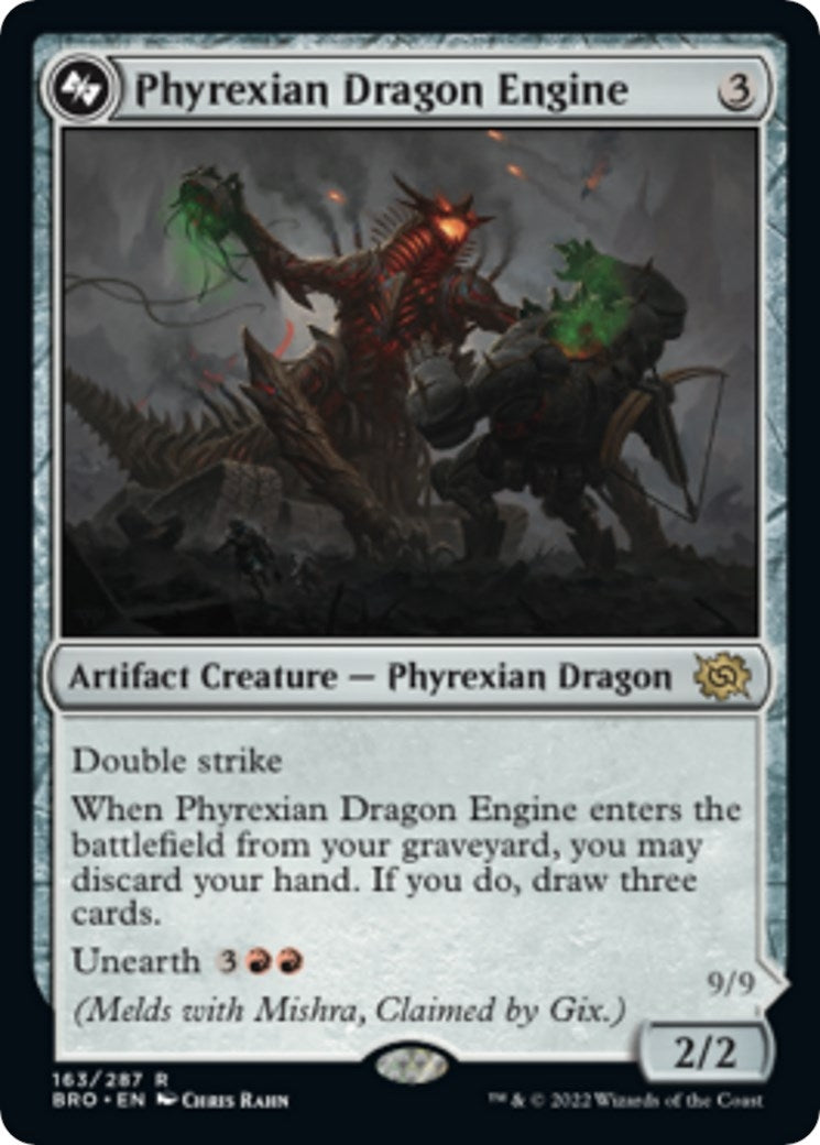 Image for Phyrexian Dragon Engine (163) (BRO) - Magic: The Gathering